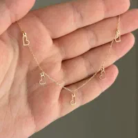 نیم ست ۸۰۰سوتی طلا با اجرت اقتصادی|جواهرات|تهران, میدان ولیعصر|دیوار