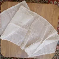 ست کامل رومیزی هندی سرمه دوزی(مخصوص جهیزیه)|پرده، رانر، رومیزی|تهران, اوقاف|دیوار