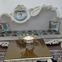 مبل ۷ نفره و همراه با آینه و کنسول|مبلمان خانگی و میز عسلی|تهران, شهرک شریفی|دیوار