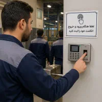 دستگاه حضور و غیاب Np620 آسان و راحت