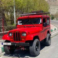 جیپ صحرا موتور بزرگ ۸ سوپاپ
