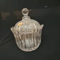 ظرف شکلات خوری یا قندان کریستالی سوگا ژاپن|ظروف سرو و پذیرایی|تهران, ستارخان|دیوار