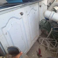 کابینت سینک د‌ولگن،باسینک، سالم بدون پوسیدگی