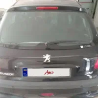 ماشین206 مشکی|خودرو سواری و وانت|تهران, امیر بهادر|دیوار