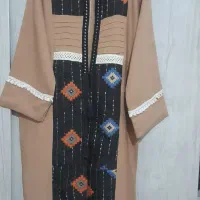 مانتو طرح دار،گلدوزی شده