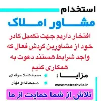 استخدام مشاور گردش،تسویه انی،باتجربه و فعال