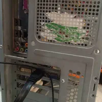 کیس کامپیوتر نیمه حرفه ای سالم|رایانه رومیزی|رشت, گلزاران|دیوار