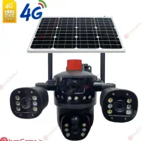 دوربین مداربسته چرخشی بی سیم خورشیدی