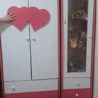 کمد با بوفه دخترانه سالم