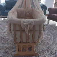 تخت ننو و کریر  در حد نو|تخت و صندلی بچه|رشت, کوی حسینی|دیوار