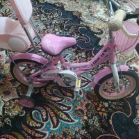 دوچرخه شماره 12صورتی دخترانه شیک آک آک