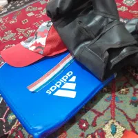 لباس ووشوویه تاب شورت و دوعدد دستکش