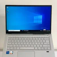 لپتاپ ایسر نسل 11 فول اچدی فلزی بکلایت هاردssd