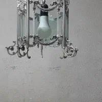 لوستر برنزی|لوستر و چراغ آویز|اراک, |دیوار