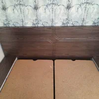 تخت خواب دو نفره تمام چوب جنس درجه یک