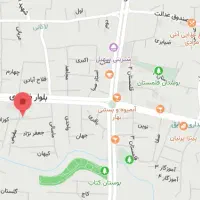 زمین دوبر خ ضیابری ( نزدیک به فلکه لاکانی )