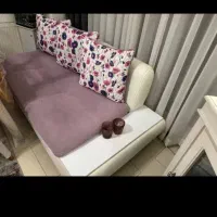 مبلمان ۷نفره ال کوسن دار با میز جلو مبلی و عسلی|مبلمان خانگی و میز عسلی|پردیس, فاز ۳|دیوار