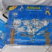 سرویس قابلمه استیل آلمانی شناسنامه دار کف چدن نچسب