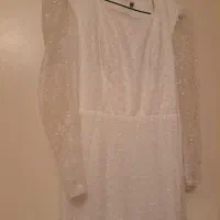 لباس سفید بلند ساده مناسب عقد و نامزدی|لباس|تهران, شهرآرا|دیوار