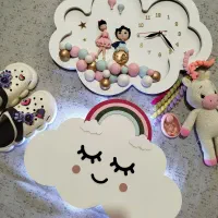 ساعت چراغدار