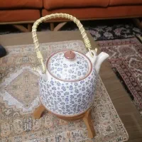 قوری چینی وارمر دار (گرم نگهدارنده) 900 میل