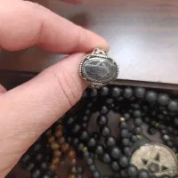 انگشتر حدید نقره