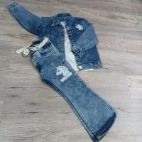 ست جین دخترانه نو|کفش و لباس بچه|کهریزک, |دیوار