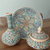 ظروف مینا کاری