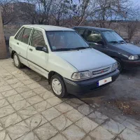 پراید مدل ۸۱ سفید دوگانه دستی