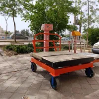 باسکول صنعتی ظرفیت 2000کیلو چرخدار