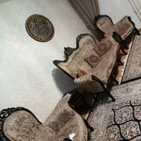 مبل سلطنتی 9نفره|مبلمان خانگی و میز عسلی|کرمانشاه, |دیوار