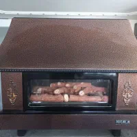 بخاری گازی شومینه ای نیک کالا 28000 مدل زرین MC28