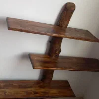 تابلو پتینه با موضوع آوای موسیقی، شلف چوبی|تابلو، نقاشی، عکس|قدس, شهر‌قدس|دیوار