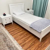 تخت خواب، پاتختی، میز آرایش و تشک|تخت و سرویس خواب|تهران, اکباتان|دیوار