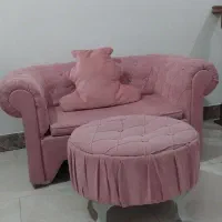 مبل کودک به همراه پاف