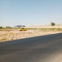 ۴۰۰ متر زمین کشاورزی بر جاده آسفالت