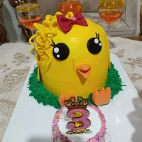 کیک تولد خانگی