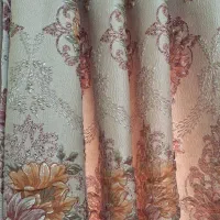 پرده عرض رویه، ۱متر با چین، عرض پرده تور حدود ۲۷۰|پرده، رانر، رومیزی|آمل, |دیوار