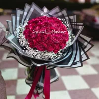 گل /گل روبانی / باکس گل / دسته گل / جاودان