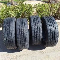 ۴ حلقه لاستیک چینی ۲۲۵ رینگ ۱۷ بدون آپارت و زدگی