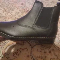نیم بوت کفش چرم مردانه