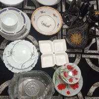 فروش کلی ظرف چینی و شیشه ای