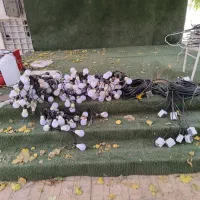 ریسه لامپ و کابل۶ بخاری برقی