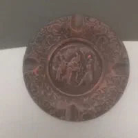 زیر سیگاری مسی قدیمی