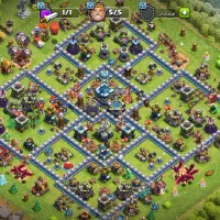 کلش تان ۱۳ تقریباً مکس با کلن ۱۶