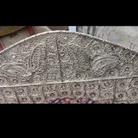 آیینه نقره کار شده|آینه|کرمانشاه, |دیوار