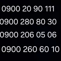 سیم کارت رند دائمی ایرانسل خط رند 0900