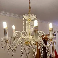 تعدای لوستر کریستالی آنتیک ساخت چک|لوستر و چراغ آویز|تهران, شهرآرا|دیوار