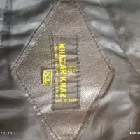 کت چرم طبیعی مردانه  مارک معتبر خزر خز  سایز XL|لباس|یزد, |دیوار