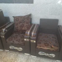 مبل راحتی چرم|مبلمان خانگی و میز عسلی|قنوات, |دیوار